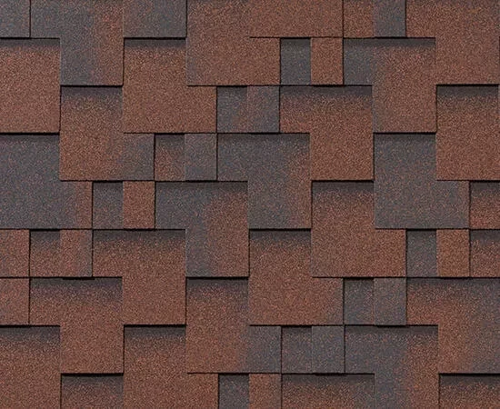 Купить Гибкая черепица RoofShield Классик, нарезка модерн, медный в Екатеринбурге