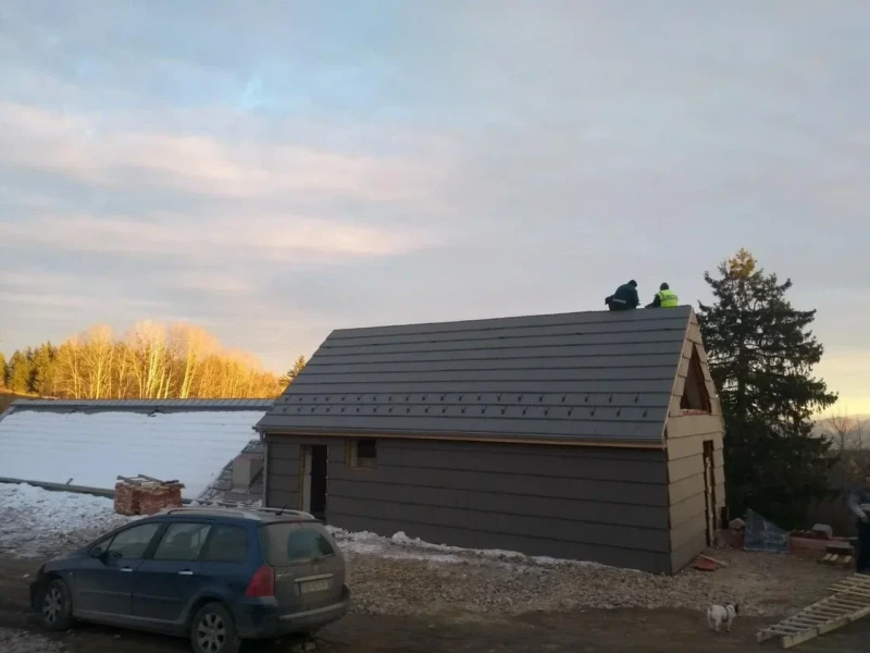 Купить FLAT 10-TECH, MID GREY, Рядовая черепица в Екатеринбурге