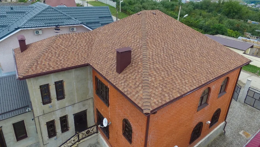 Купить Гибкая черепица Katepal, коллекция Mansion, Пэлес в Екатеринбурге