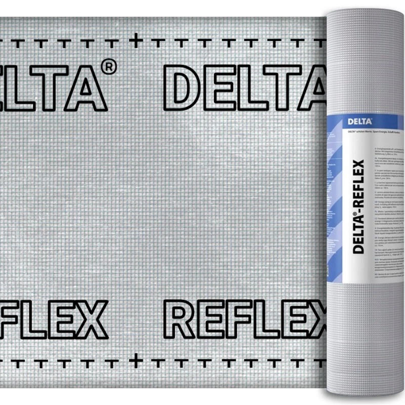 Купить DELTA®-REFLEX пароизоляционная плёнка с алюминиевым рефлексным слоем в Екатеринбурге