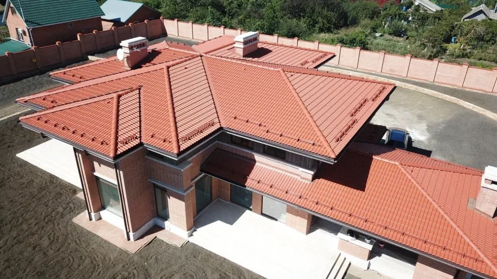 Купить Braas Франкфурт,  красный в Екатеринбурге