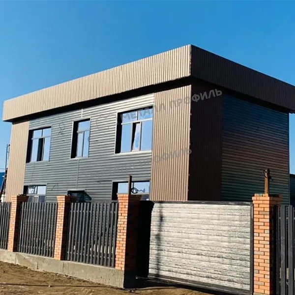 Купить Сайдинг МП Lбрус-15х240 (RAL 7024) в Екатеринбурге