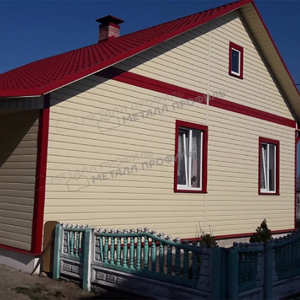 Купить Сайдинг МП Lбрус-15х240 (RAL 1015) в Екатеринбурге