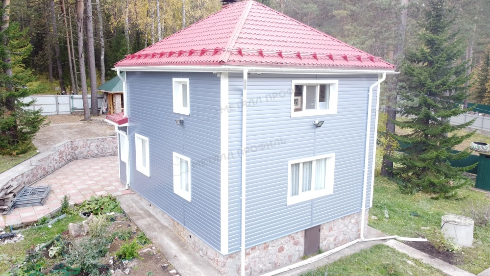 Купить Сайдинг МП Lбрус-15х240 (RAL 1018) в Екатеринбурге