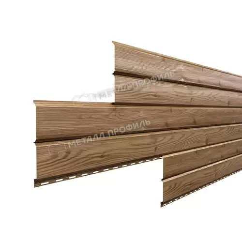 Купить Сайдинг МП Lбрус-15х240 ECOSTEEL Кедр в Екатеринбурге