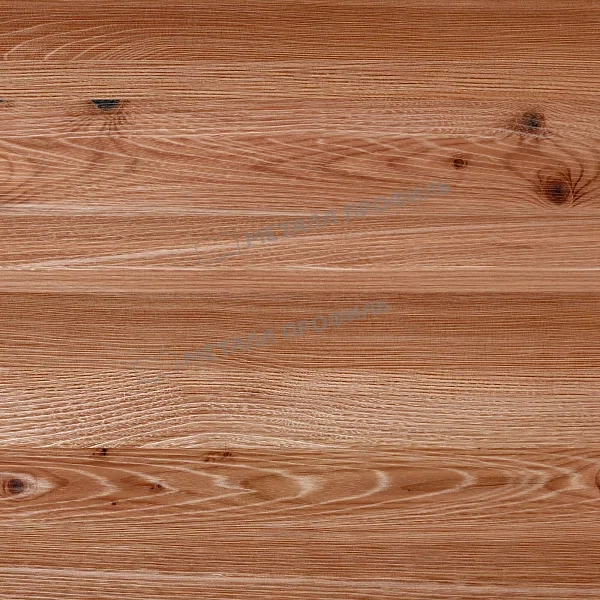 Купить Сайдинг МП Lбрус-15х240 ECOSTEEL Кедр в Екатеринбурге