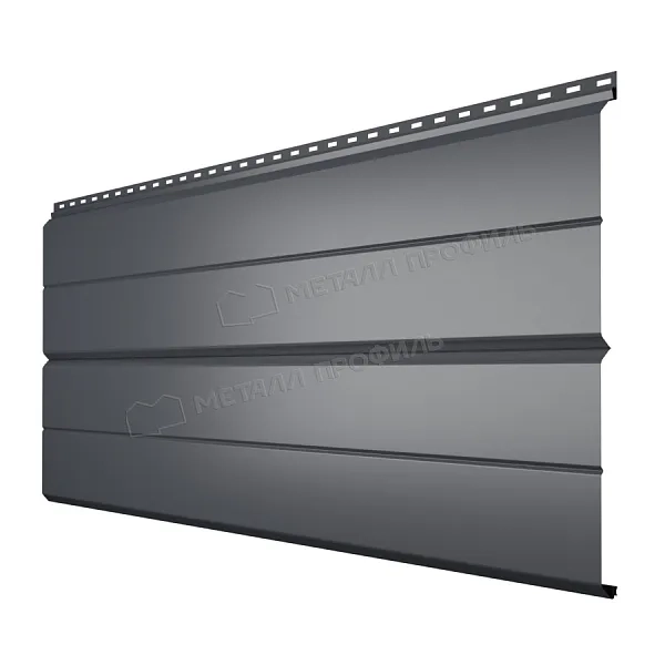 Купить Сайдинг МП Lбрус-XL 14х335 (RAL 7024) в Екатеринбурге