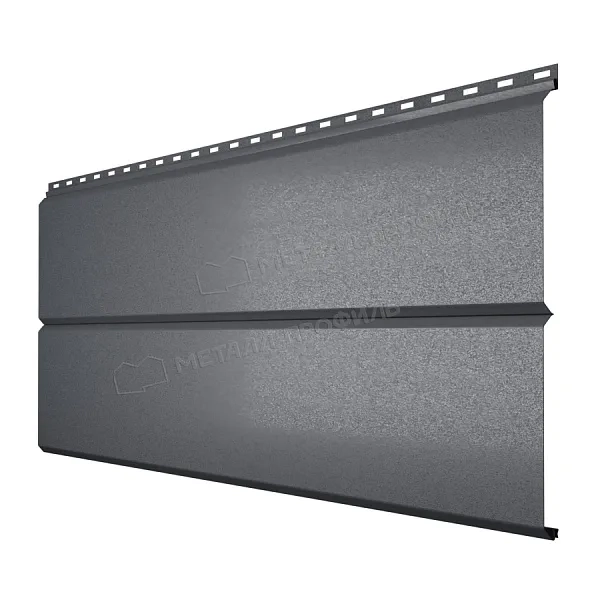 Купить Сайдинг МП Lбрус-XL 14х335 (RAL 7024) в Екатеринбурге