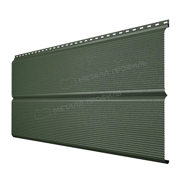 Купить Сайдинг МП Lбрус-XL 14х335 (RAL 6007) в Екатеринбурге