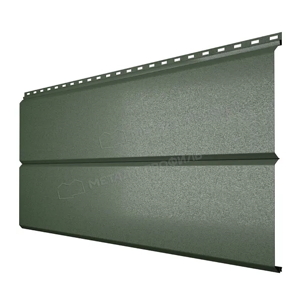 Купить Сайдинг МП Lбрус-XL 14х335 (RAL 6007) в Екатеринбурге