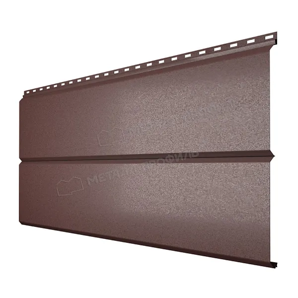 Купить Сайдинг МП Lбрус-XL 14х335 (RAL 8019) в Екатеринбурге