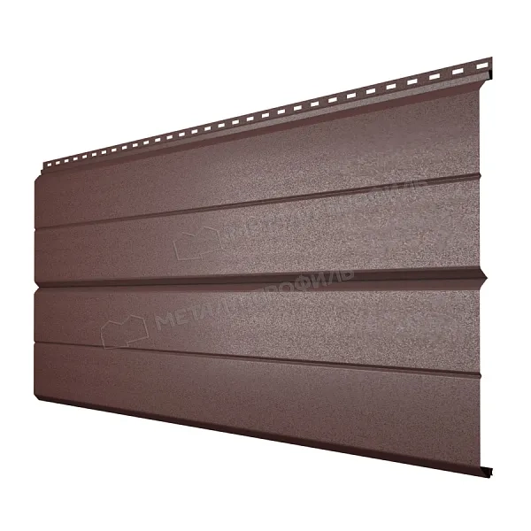 Купить Сайдинг МП Lбрус-XL 14х335 (RAL 8019) в Екатеринбурге