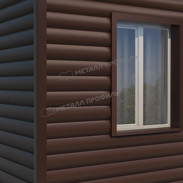 Купить Сайдинг МП Woodstock 28х330 (RAL 8017) в Екатеринбурге