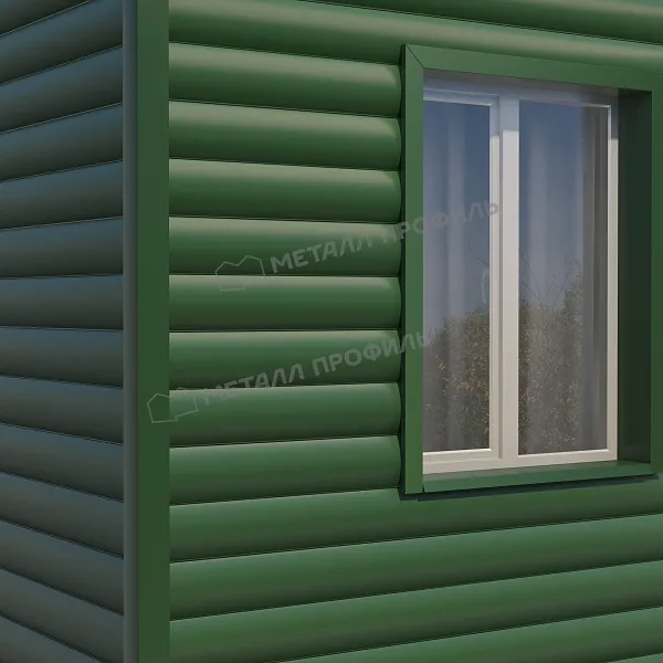 Купить Сайдинг МП Woodstock 28х330 (RAL 6005) в Екатеринбурге