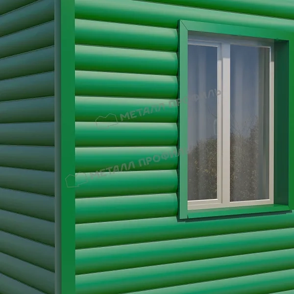 Купить Сайдинг МП Woodstock 28х330 (RAL 6029) в Екатеринбурге