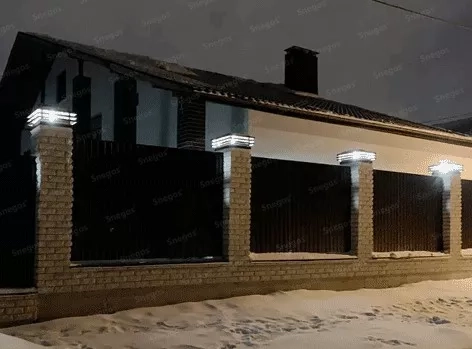 Купить Колпак на столб забора ХАЙТЕК light в Екатеринбурге