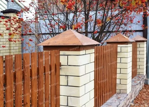 Купить Колпак на столб забора КЛАССИК Ecosteel в Екатеринбурге