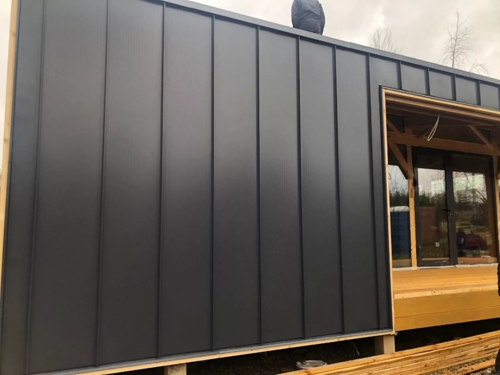 Купить Кликфальц Pro Gofr Grand Line с пленкой на замках покрытие GreenCoat Pural BT, matt в Екатеринбурге