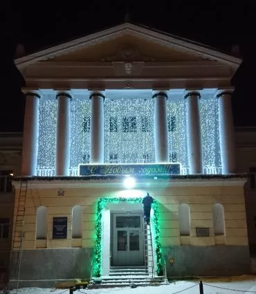 Купить Светодиодные занавесы на дом в Екатеринбурге