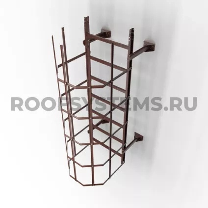 Купить Лестница пожарная П1-2 Н-2,45м ГОСТ Р 53254-2009 в Екатеринбурге