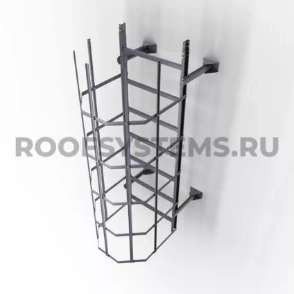 Купить Лестница пожарная П1-2 Н-2,45м ГОСТ Р 53254-2009 в Екатеринбурге