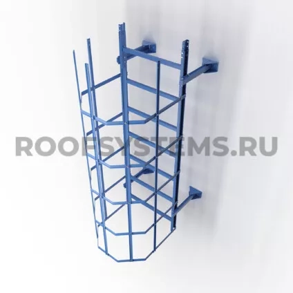Купить Лестница пожарная П1-2 Н-2,45м ГОСТ Р 53254-2009 в Екатеринбурге