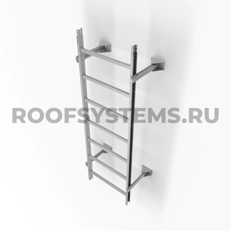 Купить Лестница пожарная П1-1 Н-2,45м ГОСТ Р 53254-2009 в Екатеринбурге