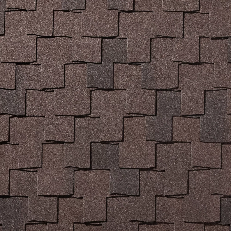 Купить Гибкая черепица QUIET TILE, коллекция BOHHO, Аравика в Екатеринбурге