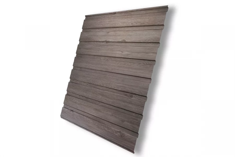 Купить Профнастил C10B White Wood TwinColor в Екатеринбурге